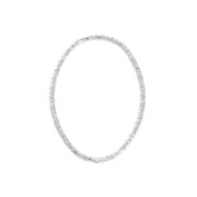 Anneau fermé ovale diamanté 20x14 mm en Argent 925 x1|raw }}