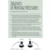 Yeux de sécurité en plastique - pour peluche et amigurumi - 5 mm - Noir x20 paires