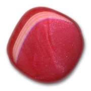 Losange plat 28 mm Dark Rose Chalk pailleté x1|raw }}