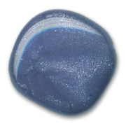 Losange plat 28 mm Bleu Gris Chalk pailleté x1|raw }}