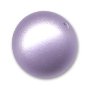 Perle ronde poudrée 16 mm Light Mauve x1|raw }}