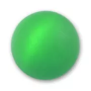 Perle ronde Polaris Dépolie 25 mm Fern Green x1