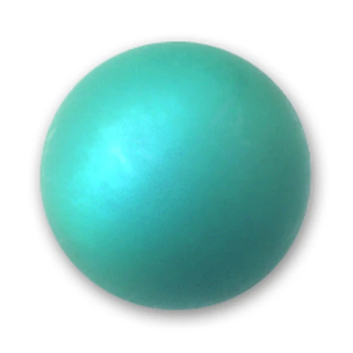 Perle ronde Polaris Dépolie 20 mm Green Turquoise x1