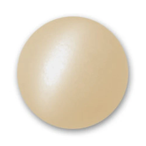 Perle ronde Polaris Dépolie 16 mm Sable x1