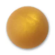 Perle ronde Polaris Dépolie 16 mm Light Caramel x1