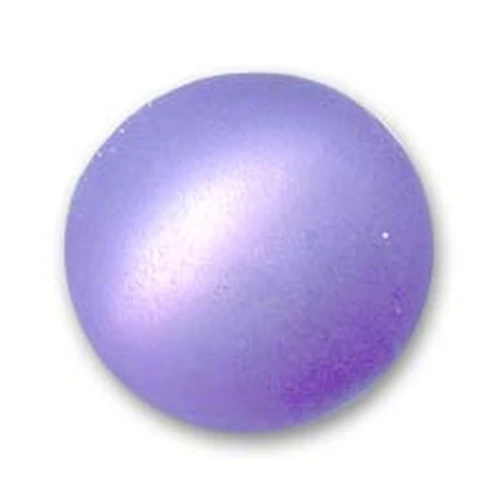 Perle ronde Polaris Dépolie 14 mm Lavender x1