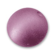 Perle ronde Polaris Dépolie 14 mm Antic Mauve x1