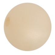 Perle ronde Polaris Dépolie 10 mm Sable x1