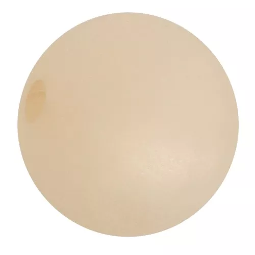 Perle ronde Polaris Dépolie 10 mm Sable x1