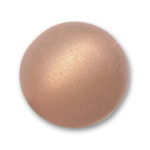 Perle ronde Polaris Dépolie 8 mm Marron clair x1