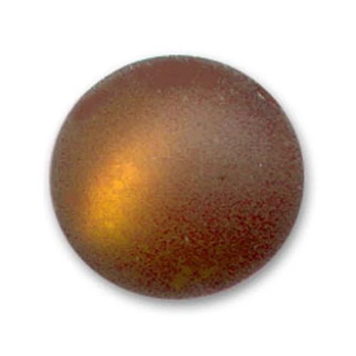 Perle ronde Polaris Dépolie 8 mm Marron x1