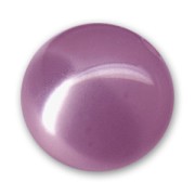 Perle ronde Polaris brillante 16 mm Antic Mauve x1