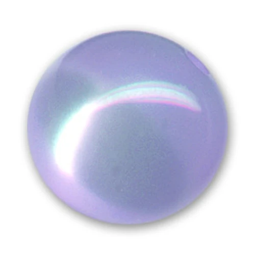 Perle ronde Polaris brillante 12 mm Lavender x1