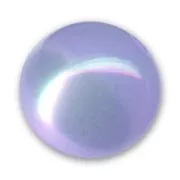 Perle ronde Polaris brillante 8 mm Lavender x1
