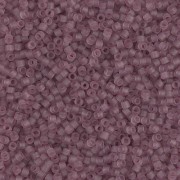 Miyuki Delica 11/0 DB0765 -  Transparent Smoky Amethyst Mat x8g|raw }}