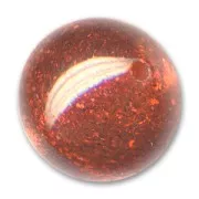 Perle ronde Polaris pailletée 18 mm Hyacinth x1