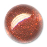 Perle ronde Polaris pailletée 12 mm Hyacinth x1|raw }}