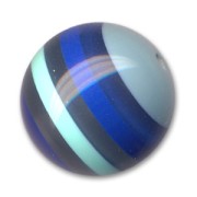 Ronde 20 mm feuilleté Bleu foncé x1|raw }}