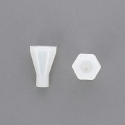 Moule silicone héxagone facetté pour réaliser des pendentifs en résine 36x23 mm x1|raw }}