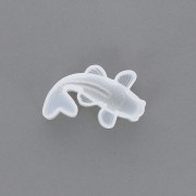 Moule silicone pour réaliser des poissons carpes Koï en résine 57x41x19 mm x1