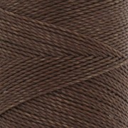 Bobine de fil ciré Linhasita pour micro macramé 1 mm - Marron clair (790) x168m