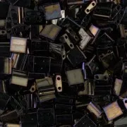 Miyuki Tila Beads 5x5x1.9 mm TL-0458 - Met Brown Iris x10g