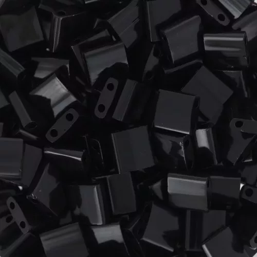 Miyuki Tila Beads 5x5x1.9 mm TL-0401 - Black x10g