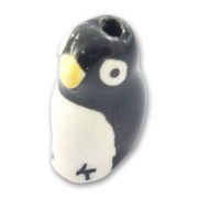 Pingouin en céramique 20x12 mm Noir|raw }}