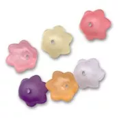 Assortiment de fleurs 7x10 mm Frosted x20