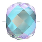 Briolette XXL PureCrystal 5043 - perle rondelle 11 mm Aquamarine Shimmer 2X x1|raw }}