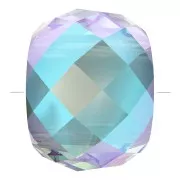 Briolette XXL PureCrystal 5043 - perle rondelle 11 mm Aquamarine Shimmer 2X x1