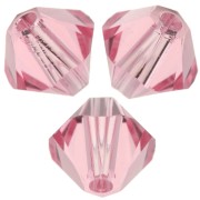 Toupies en cristal PureCrystal 5328 5 mm Light Rose x20