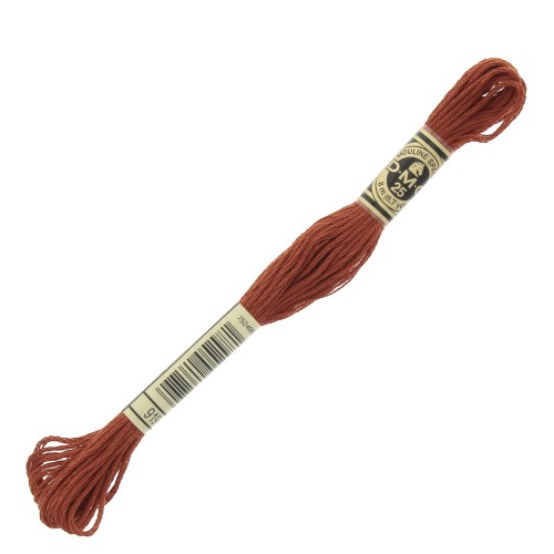 Fil à broder DMC Mouliné Spécial 117 MC Auburn (919) x8m