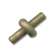 Embout pour cordon creux 6.5 mm bronze x1|raw }}