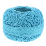 Fil de coton Lizbeth taille 80 Light Ocean Turquoise n°658 x168m|raw }}