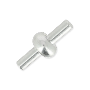 Embout pour cordon creux 5 mm rhodié x1