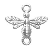 Intercalaire abeille 14 mm - Argent 925  x1