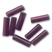 Perles rocailles Preciosa  tubes 6.5x2 mm Amethyst x20g