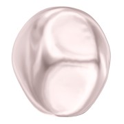 Baroque nacrée PureCrystal 5841 perle ronde irrégulière 8 mm Rosaline Pearl x1|raw }}