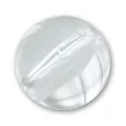 Perle ronde transparente 30 mm Crystal x1