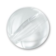 Perle ronde transparente 14 mm Crystal x1