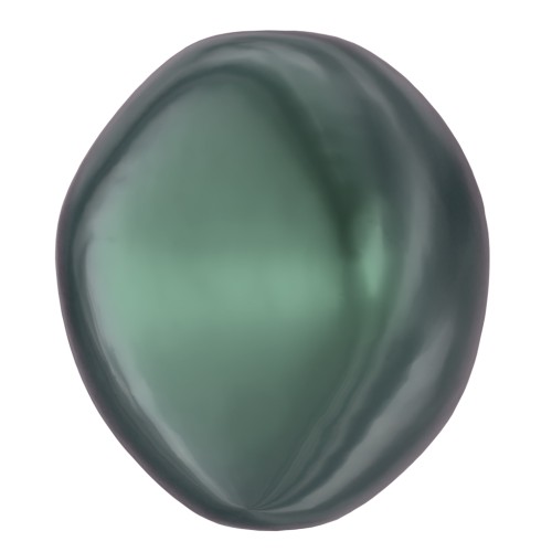 Baroque nacrée PureCrystal 5842 perle irrégulière 10 mm Irid Tahitian Look Pearl x1