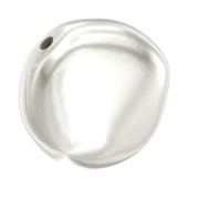 Baroque nacrée PureCrystal 5842 perle irrégulière 10 mm White Pearl x1
