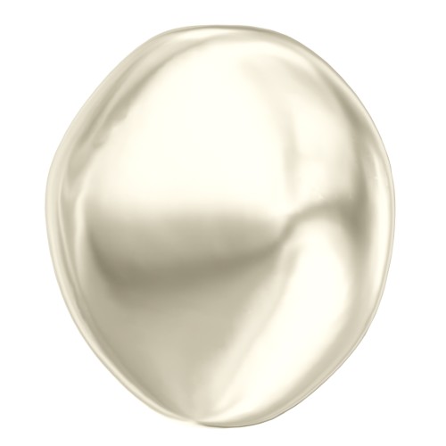 Baroque nacrée PureCrystal 5842 perle irrégulière 10 mm Cream Pearl x1