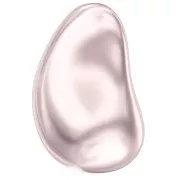 Baroque nacrée PureCrystal 5843 perle goutte irrégulière 16 mm Rosaline Pearl x1
