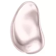 Baroque nacrée PureCrystal 5843 perle goutte irrégulière 12 mm Rosaline Pearl x1