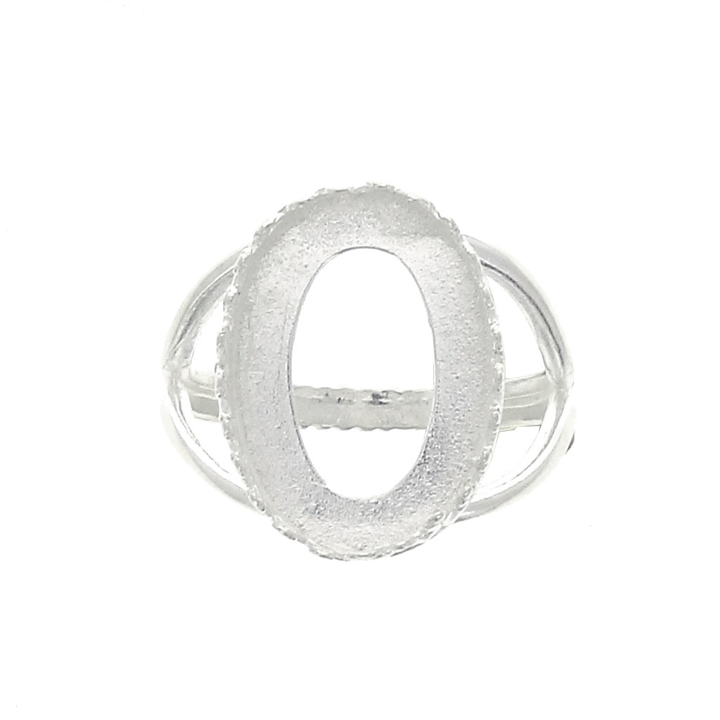 Bague En Argent 925 Avec Cabochon Orange - Poids 5,38g - Occasion - Modèle MACARBAG-190325-C1