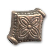 Losanges métal 10 mm cuivré vieilli x5