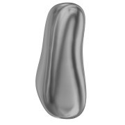 Baroque nacrée PureCrystal 5844 perle ovale irrégulière 10 mm Dark Grey Pearl x1|raw }}