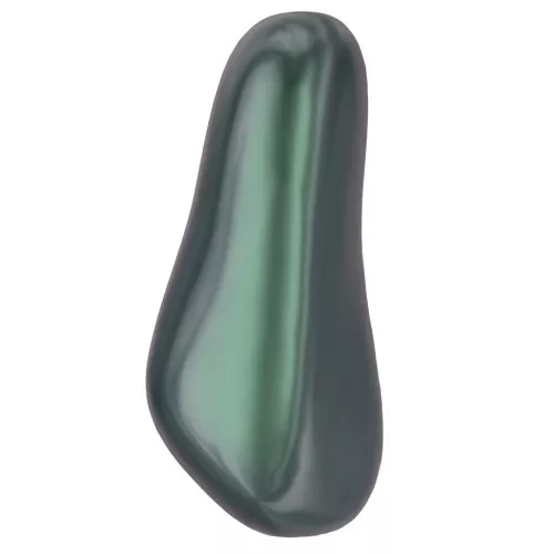 Baroque nacrée PureCrystal 5844 perle irrégulière 14 mm Irid Tahitian Look Pearl x1